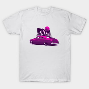 Purple Mercury Coupe Classic T-Shirt